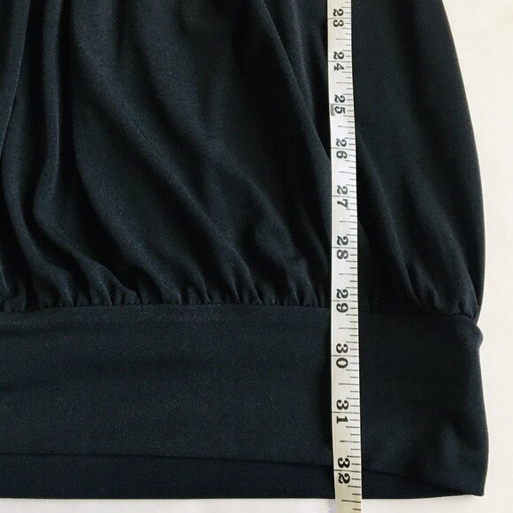 Speechless Y2K 2000s Black Bow Top - Picture 8 of 9